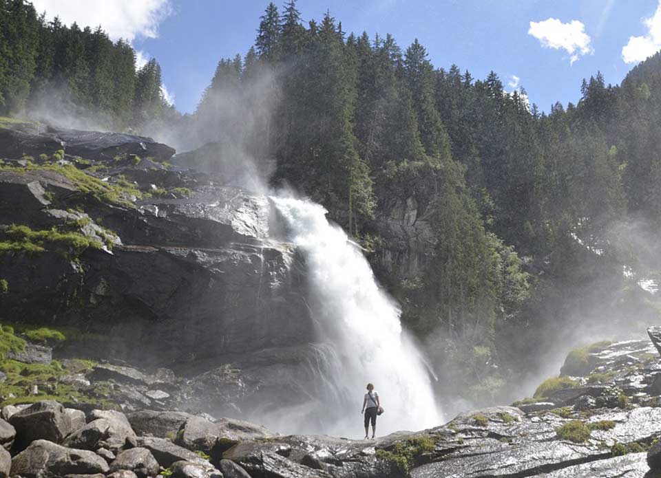 Krimmler Wasserfälle - höchste Wasserfall Österreichs (pb)